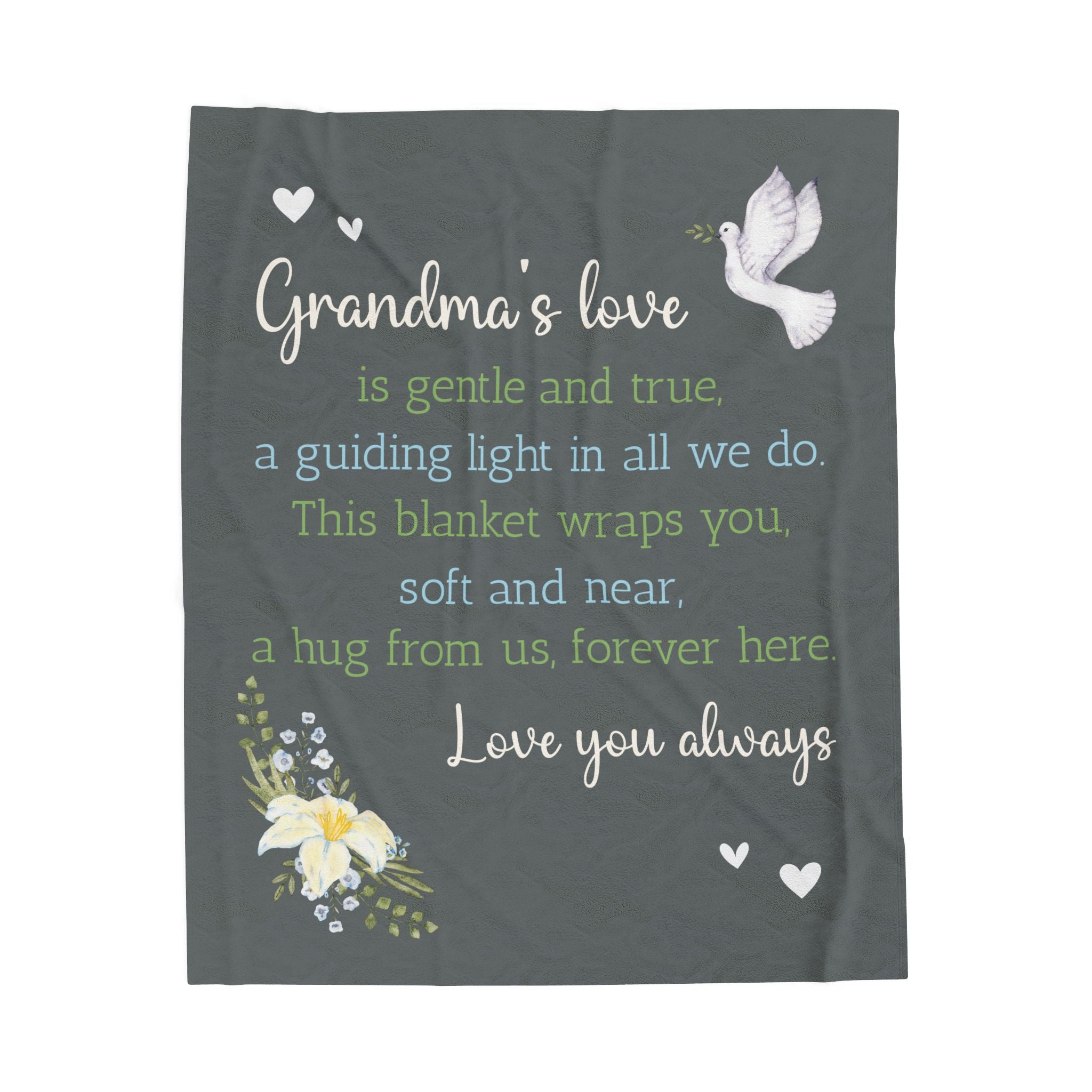 Grandma's Love - Plush Blanket
