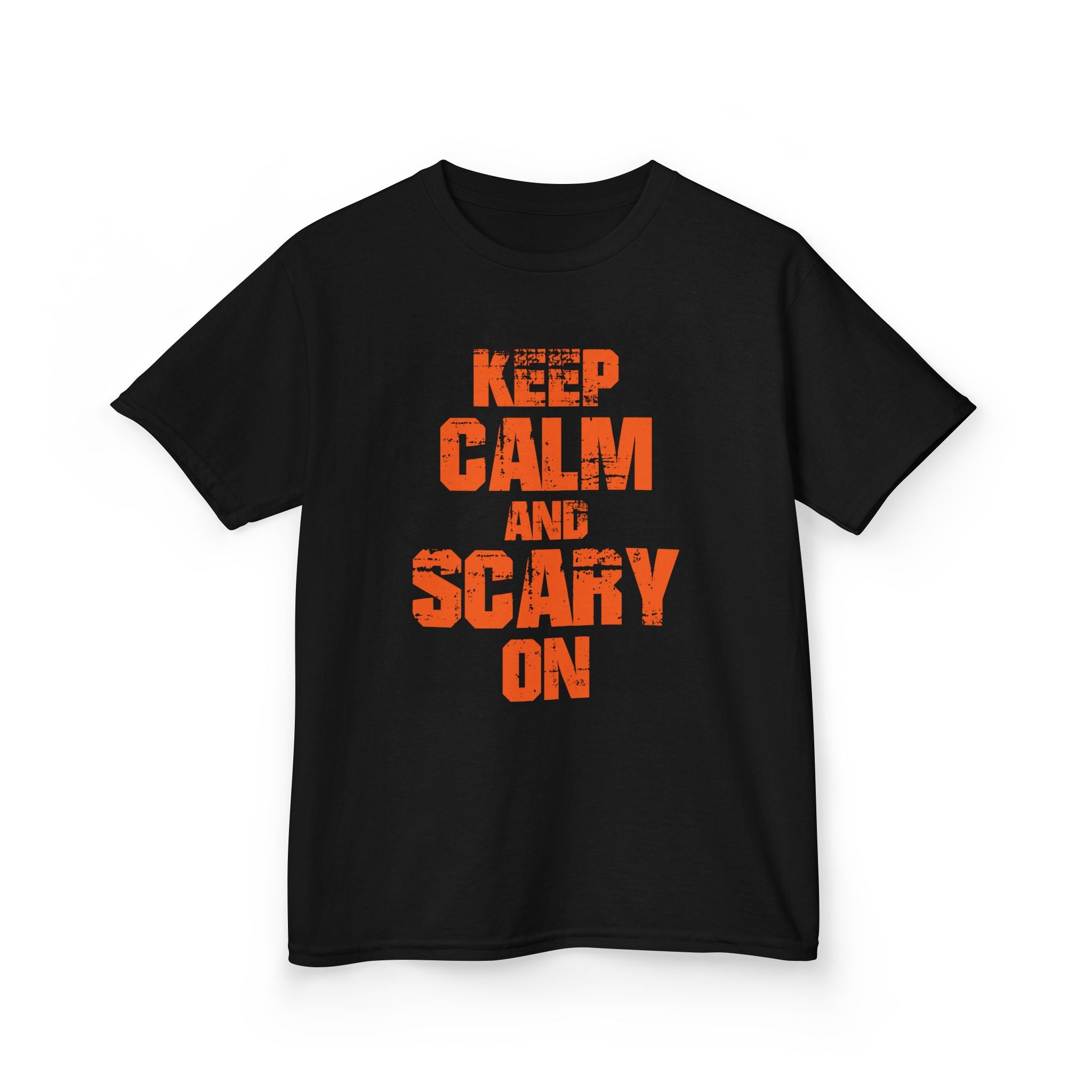 Keep Calm and Scary On - Kids T-Shirt