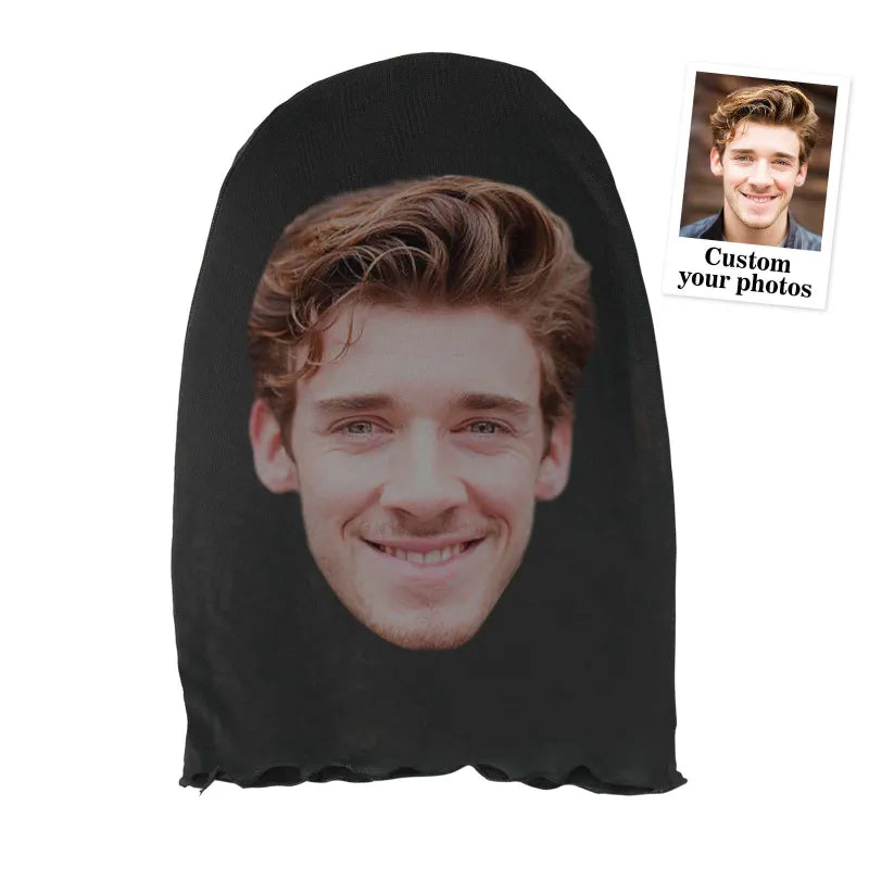 Custom Face Halloween Mask – Personalized Photo 3D Funny Prank & Costume Mask
