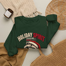 Holiday Spirit Loading – Funny Christmas Raccoon Crewneck Sweatshirt