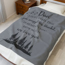 Hug Dad - Throw Blanket