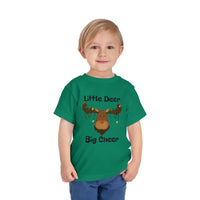 Little Deer Big Cheer - Toddler T-Shirt