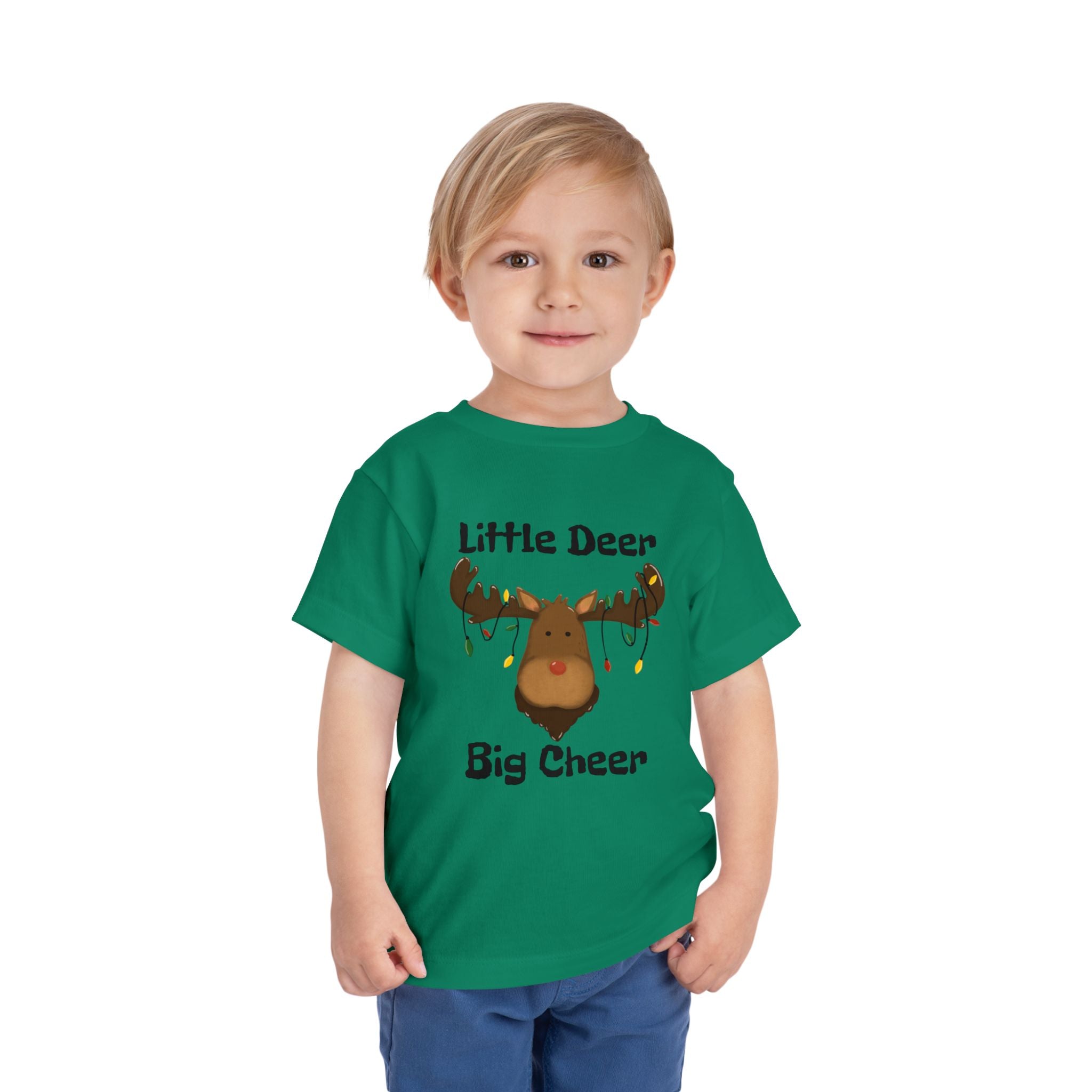 Little Deer Big Cheer - Toddler T-Shirt