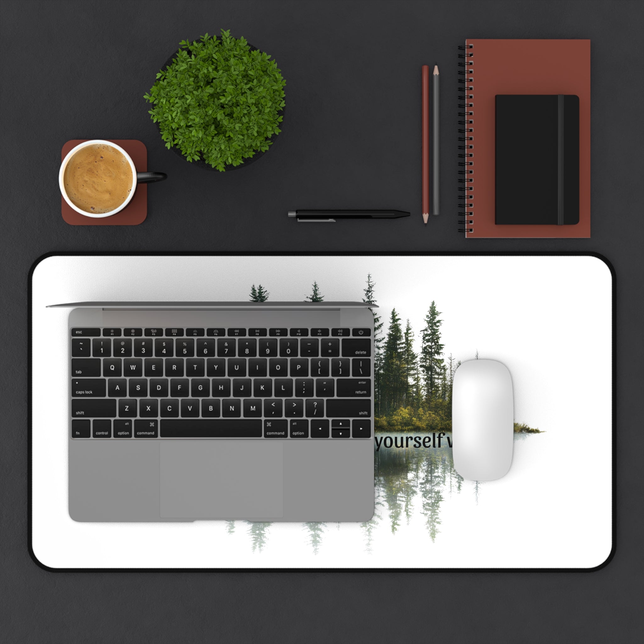 Forest Island - Desk Mat