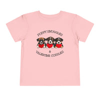 Puppy Snuggles & Valentine Cuddles - Toddler T-Shirt