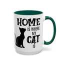 Home Is Where My Cat Is - Mug