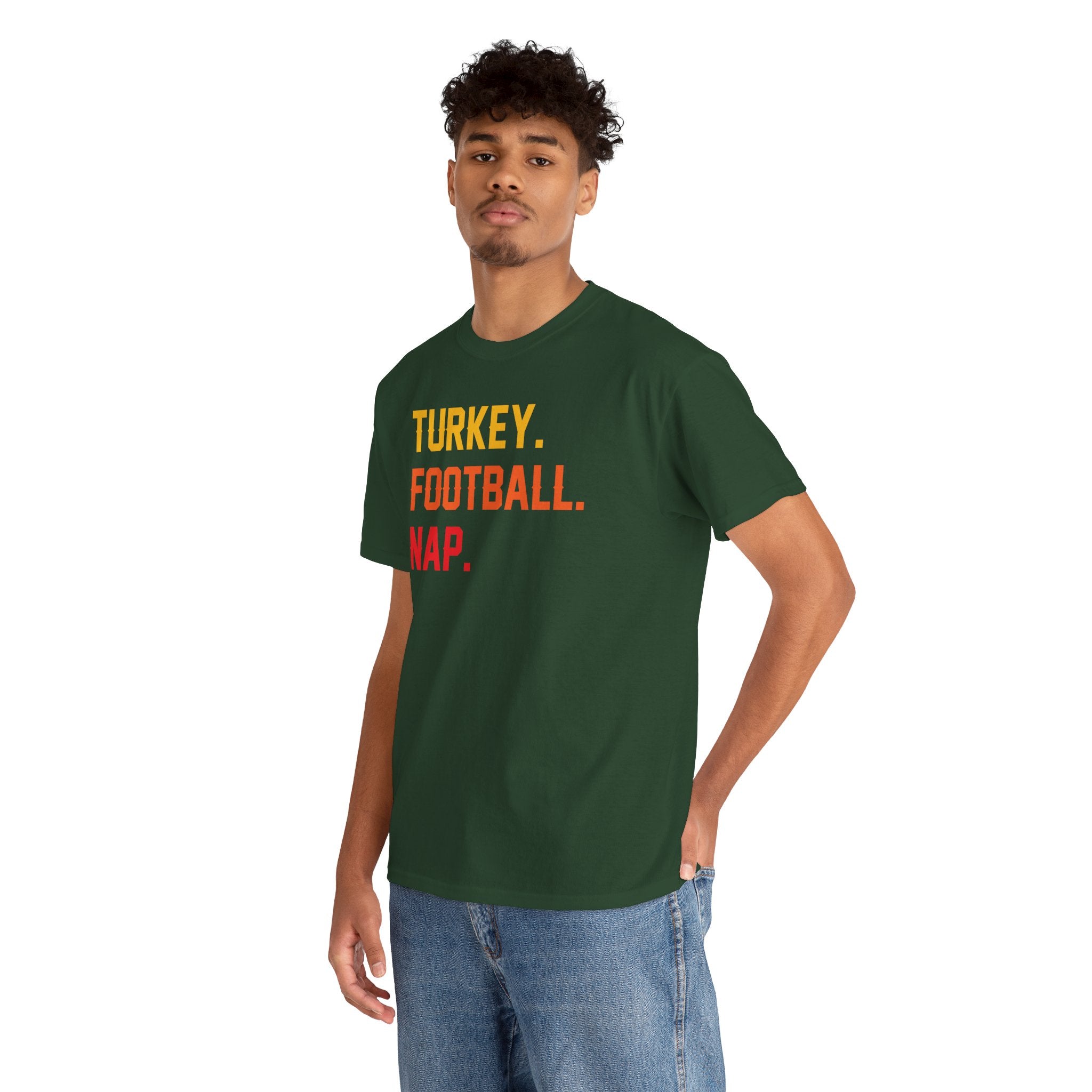 Turkey Football Nap - T-Shirt