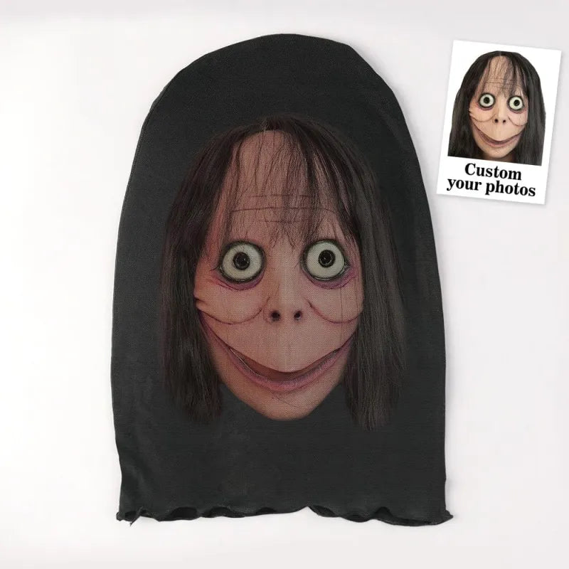 Custom Face Halloween Mask – Personalized Photo 3D Funny Prank & Costume Mask