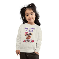 Peace, Love & Treats - Toddler Sweatshirt