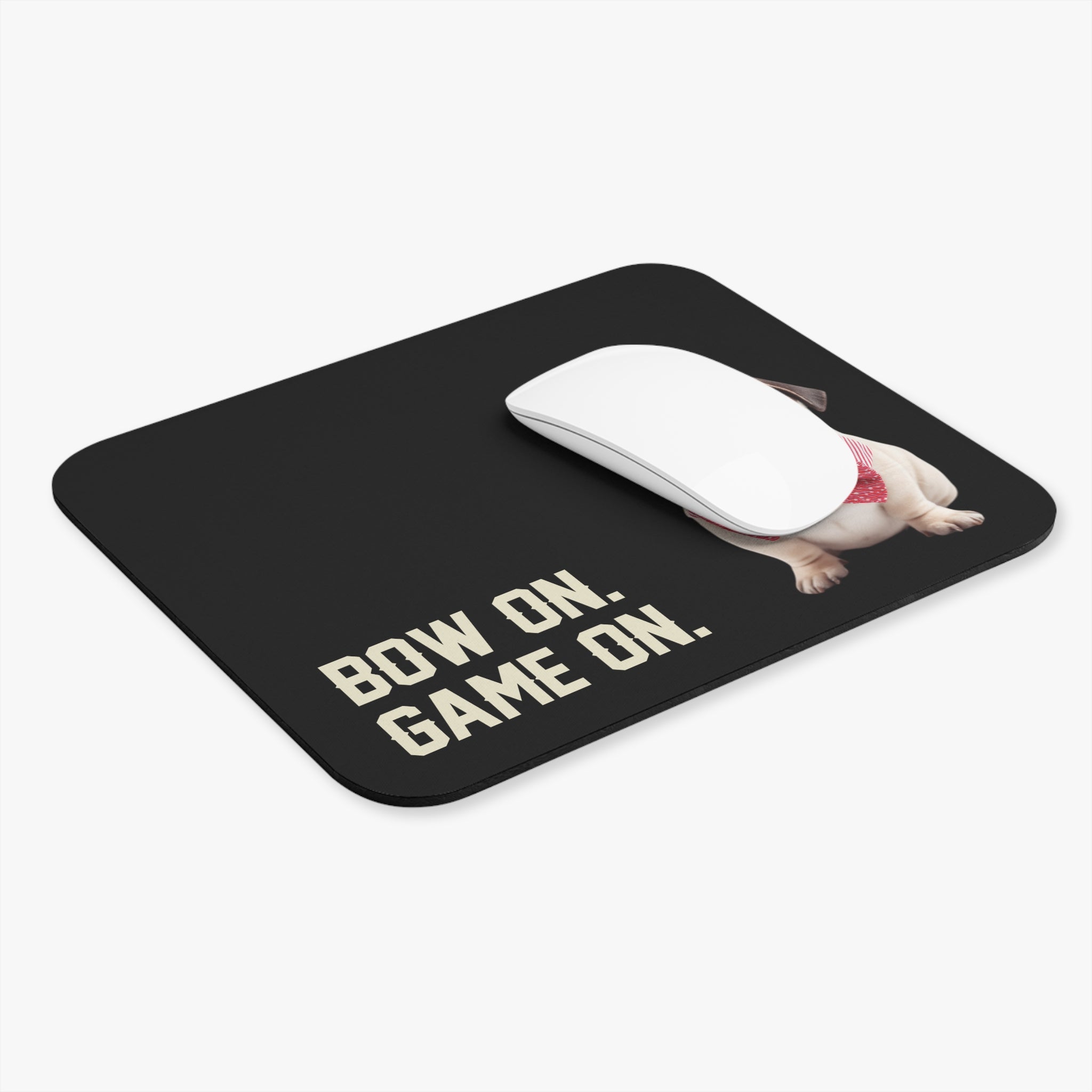 Bow On, Game On - Mouse Pad