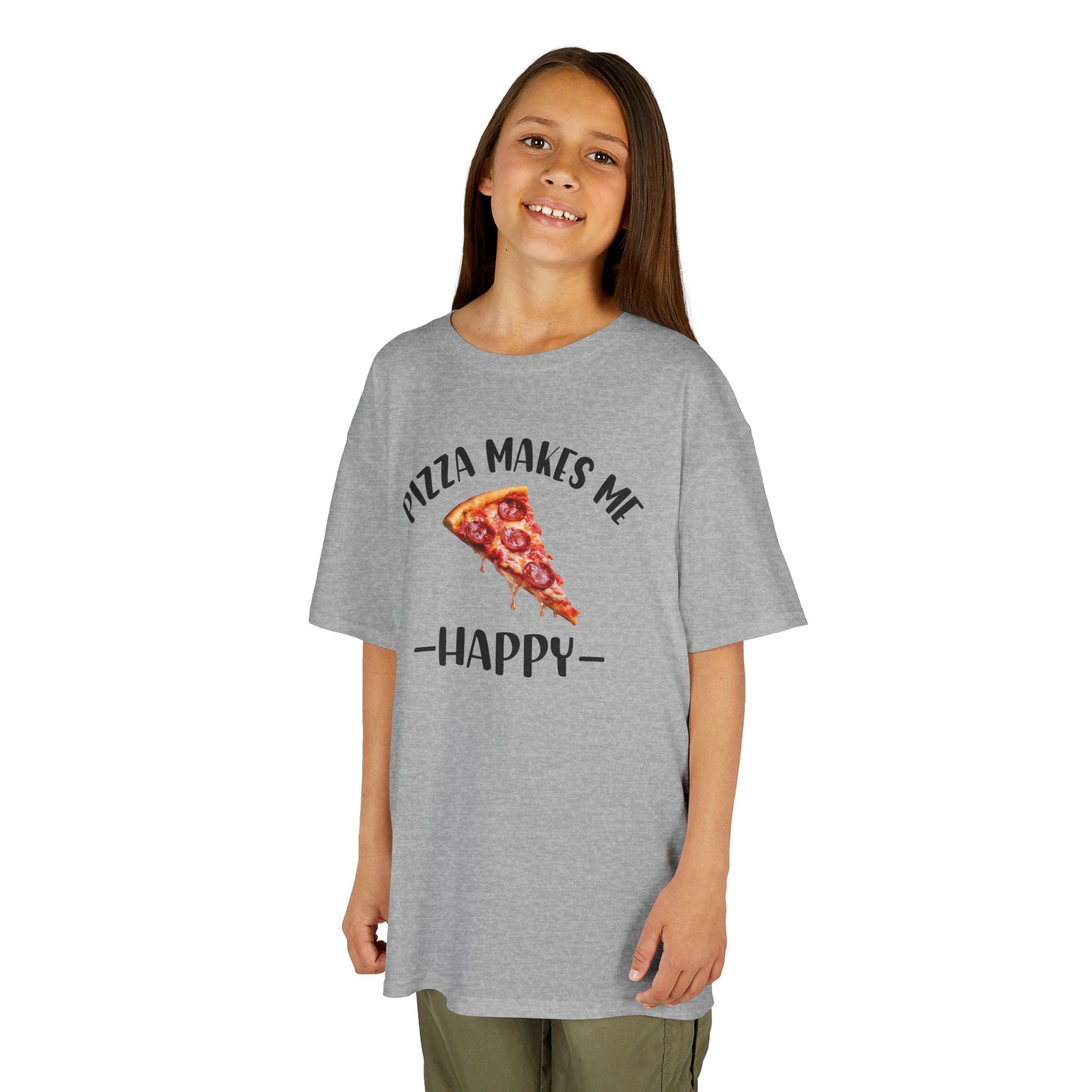 Pizza Makes Me Happy - Kids T-Shirt