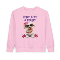 Peace, Love & Treats - Toddler Sweatshirt
