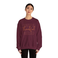 Grateful Thankful Blessed - Sweatshirt