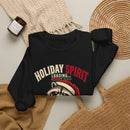 Holiday Spirit Loading – Funny Christmas Raccoon Crewneck Sweatshirt