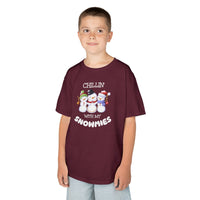 Chillin' with My Snowmies - Kids T-Shirt