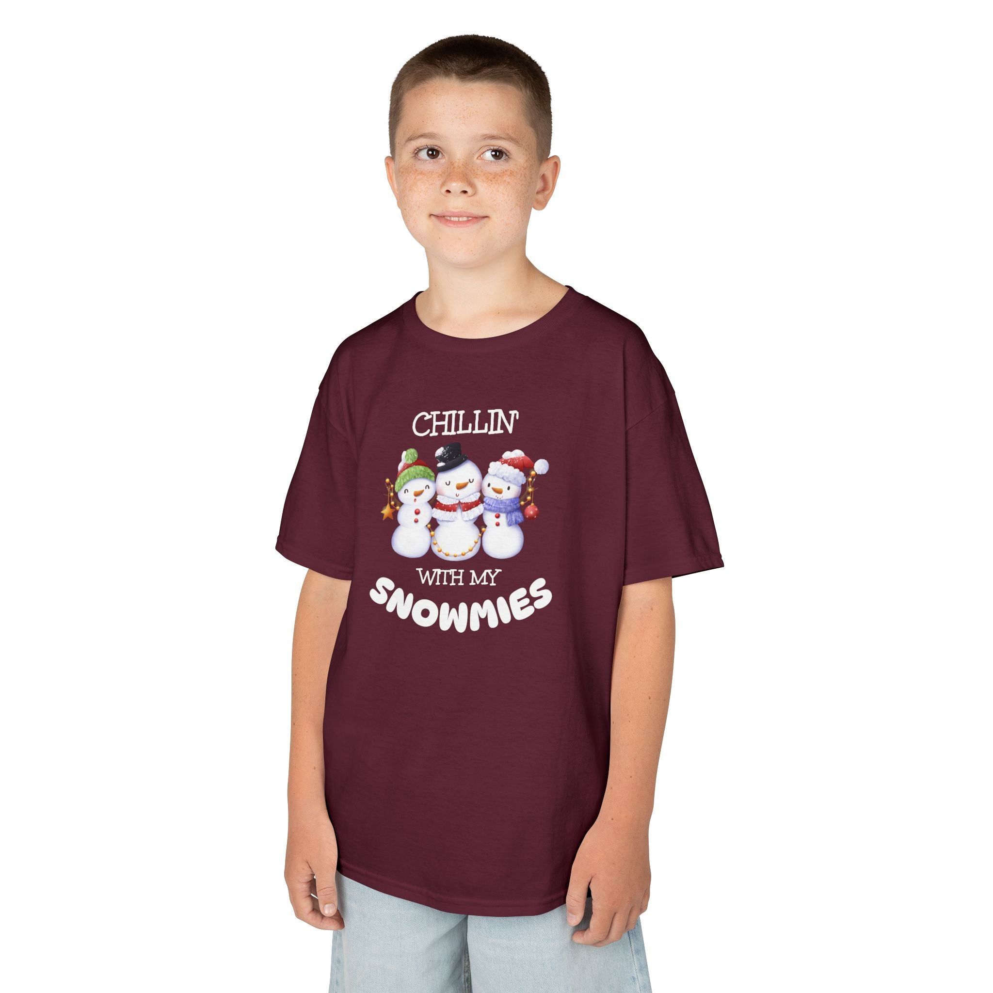 Chillin' with My Snowmies - Kids T-Shirt