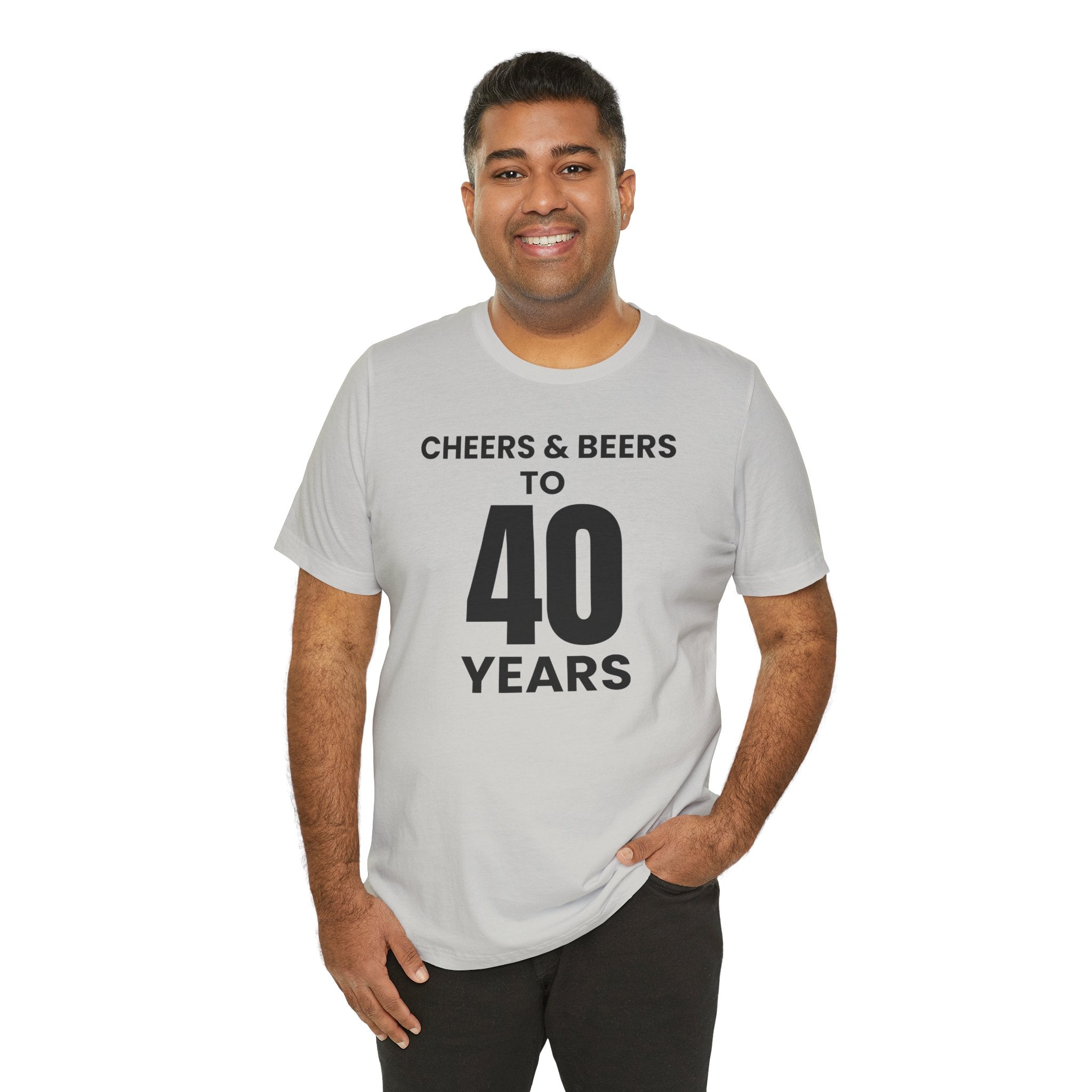 Cheers & Beers to 40 Years - T-Shirt