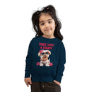 Peace, Love & Treats - Toddler Sweatshirt