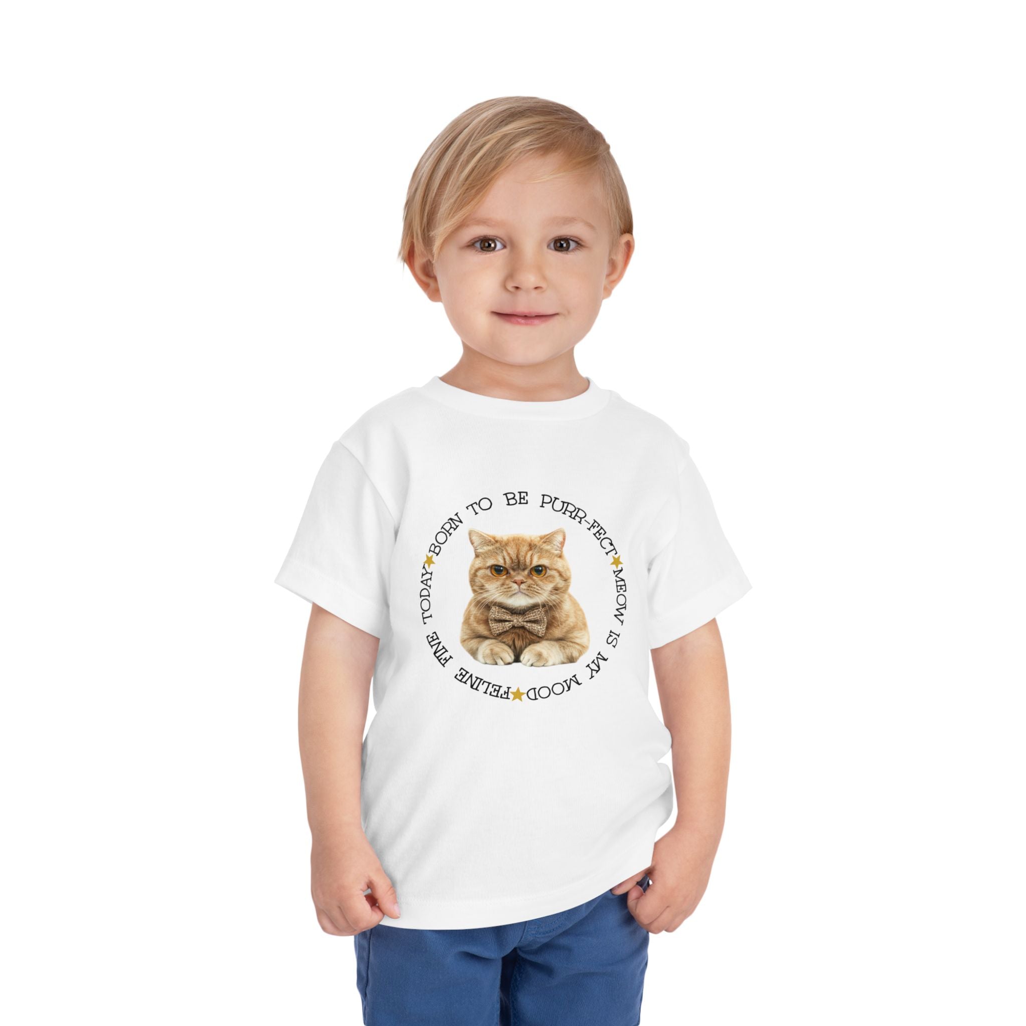 Born to Be Purr-fect - Toddler T-Shirt