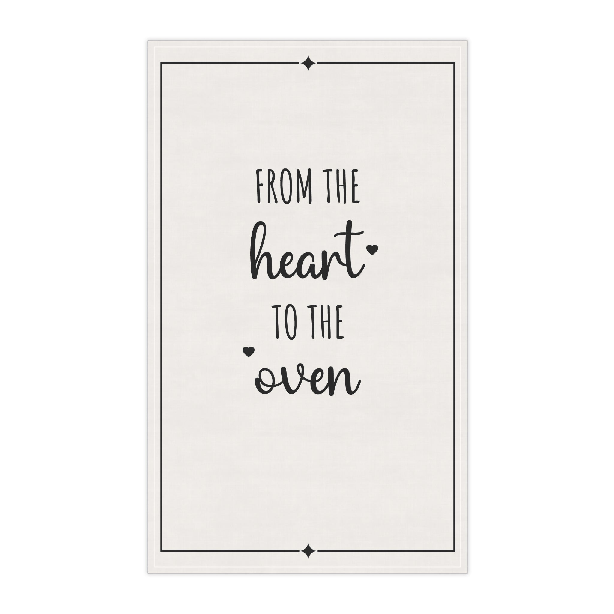 Heart to Oven - Tea Towel