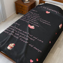 Recipe for Everlasting Love - Plush Blanket