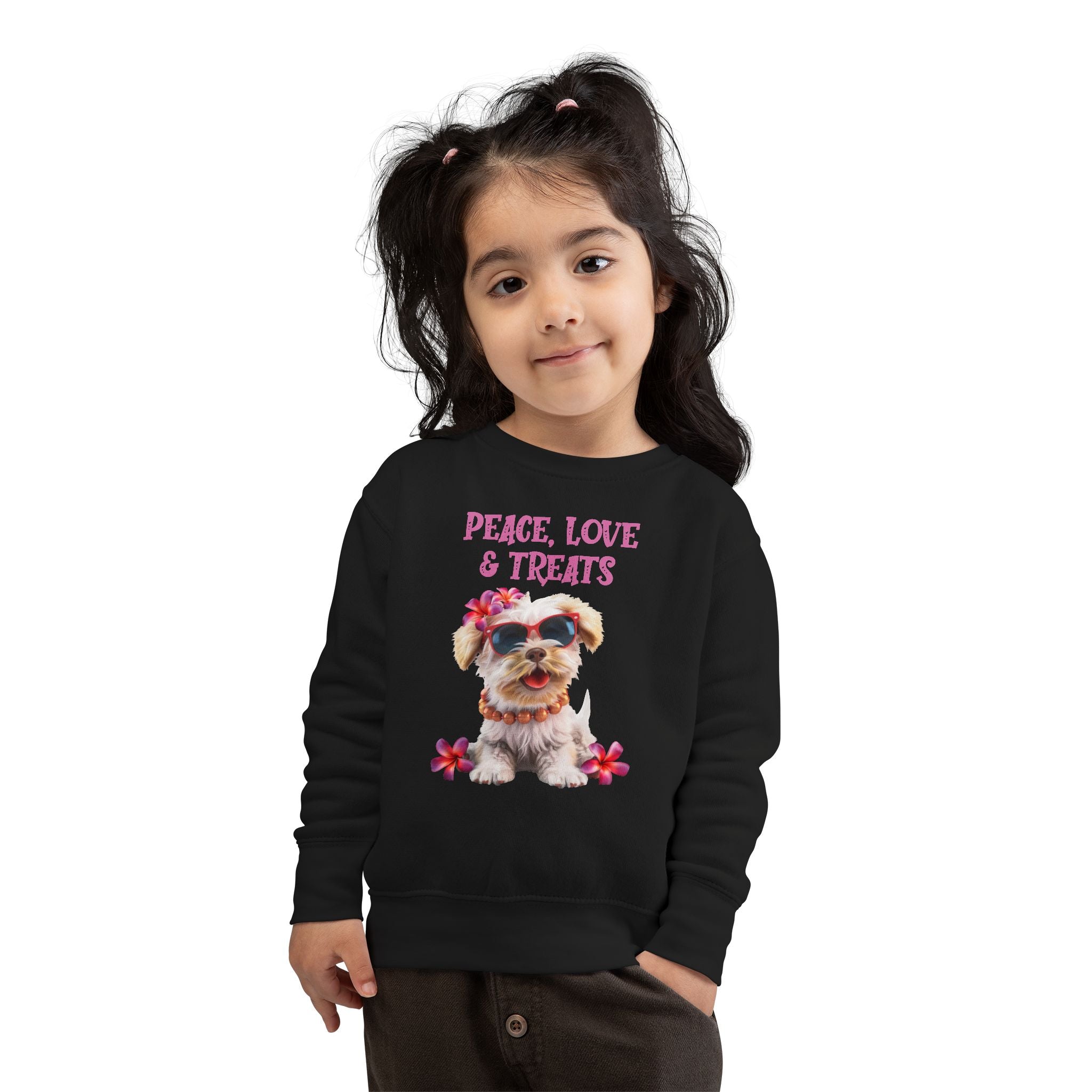 Peace, Love & Treats - Toddler Sweatshirt