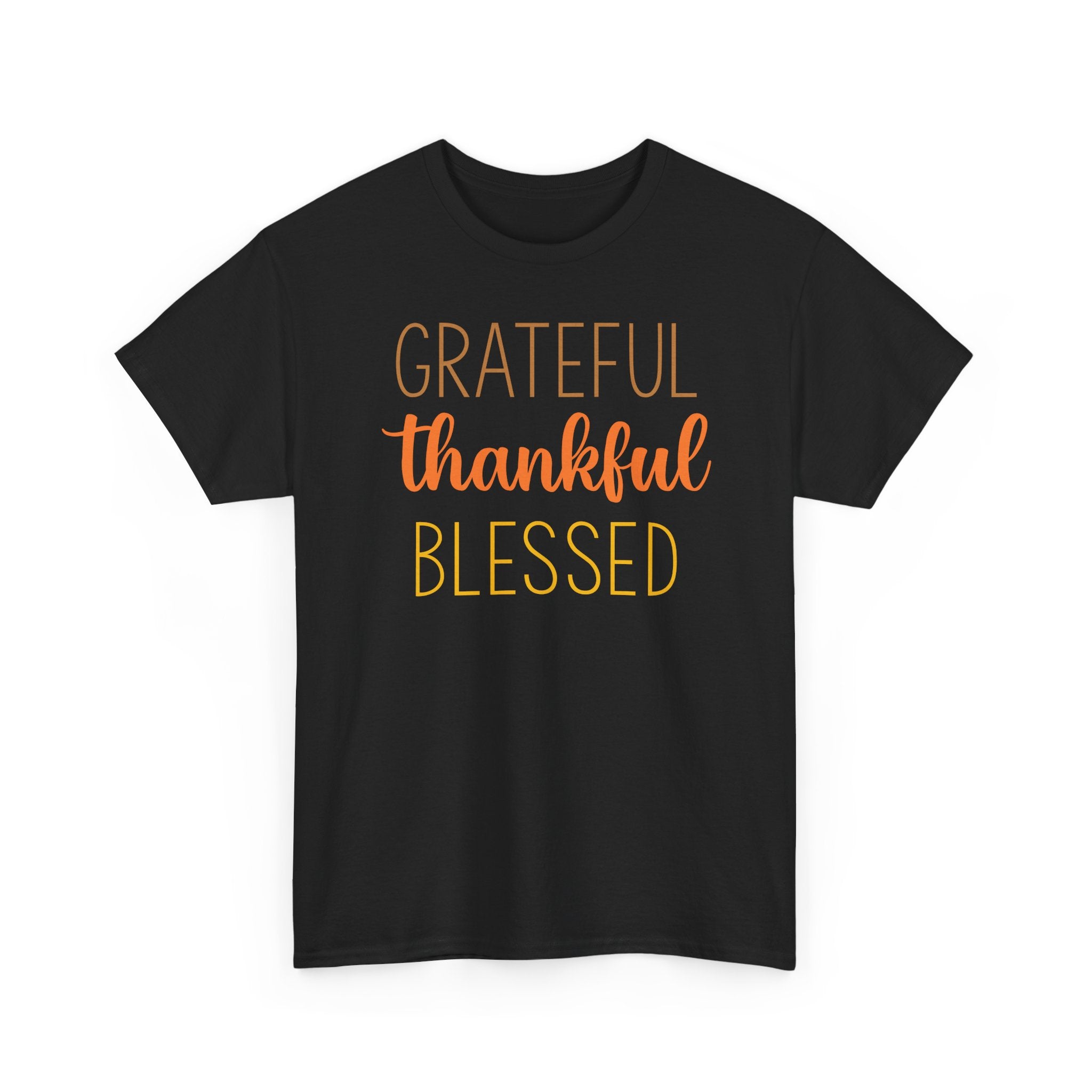 Grateful Thankful Blessed - T-Shirt