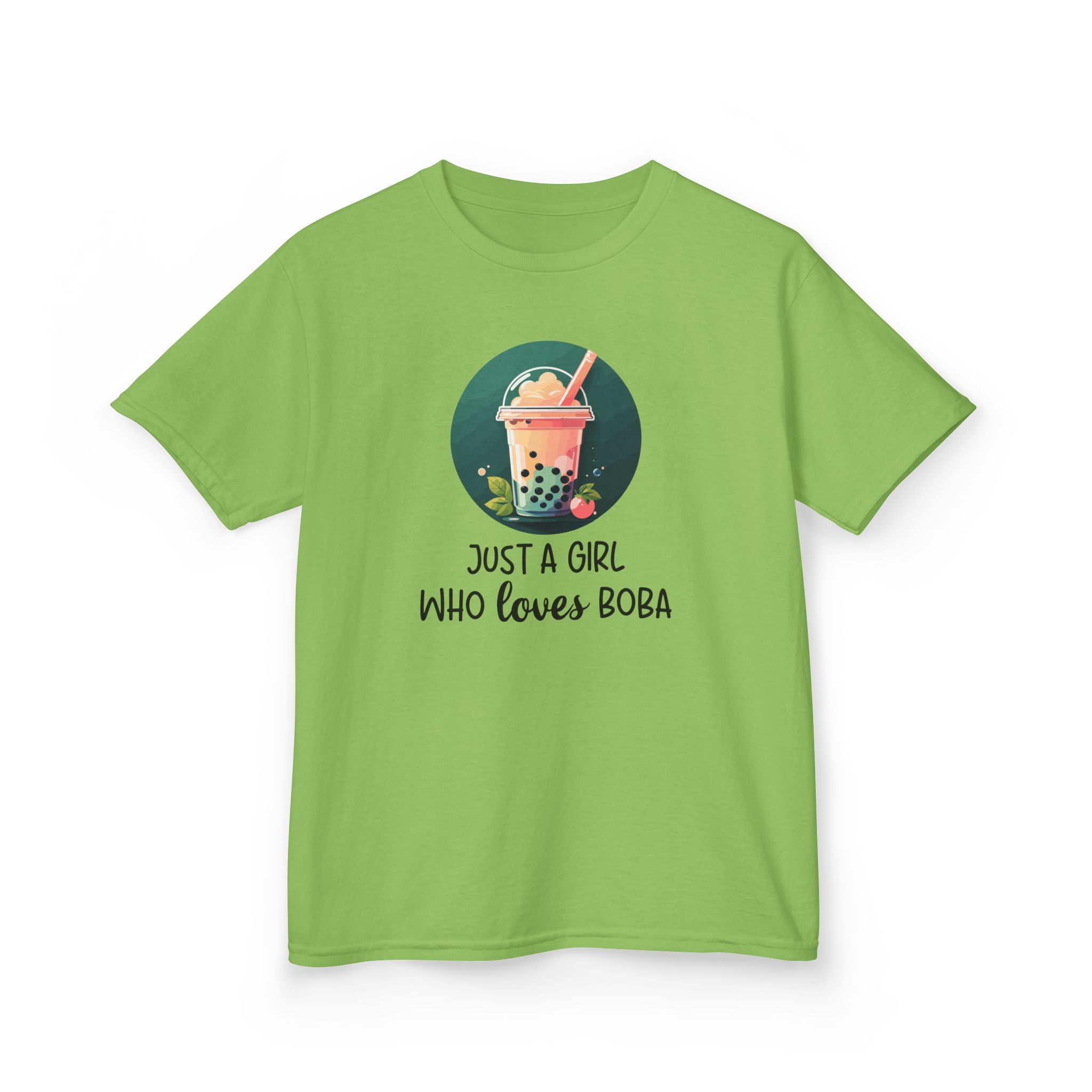 Just a Girl Who Loves Boba - Kids T-Shirt