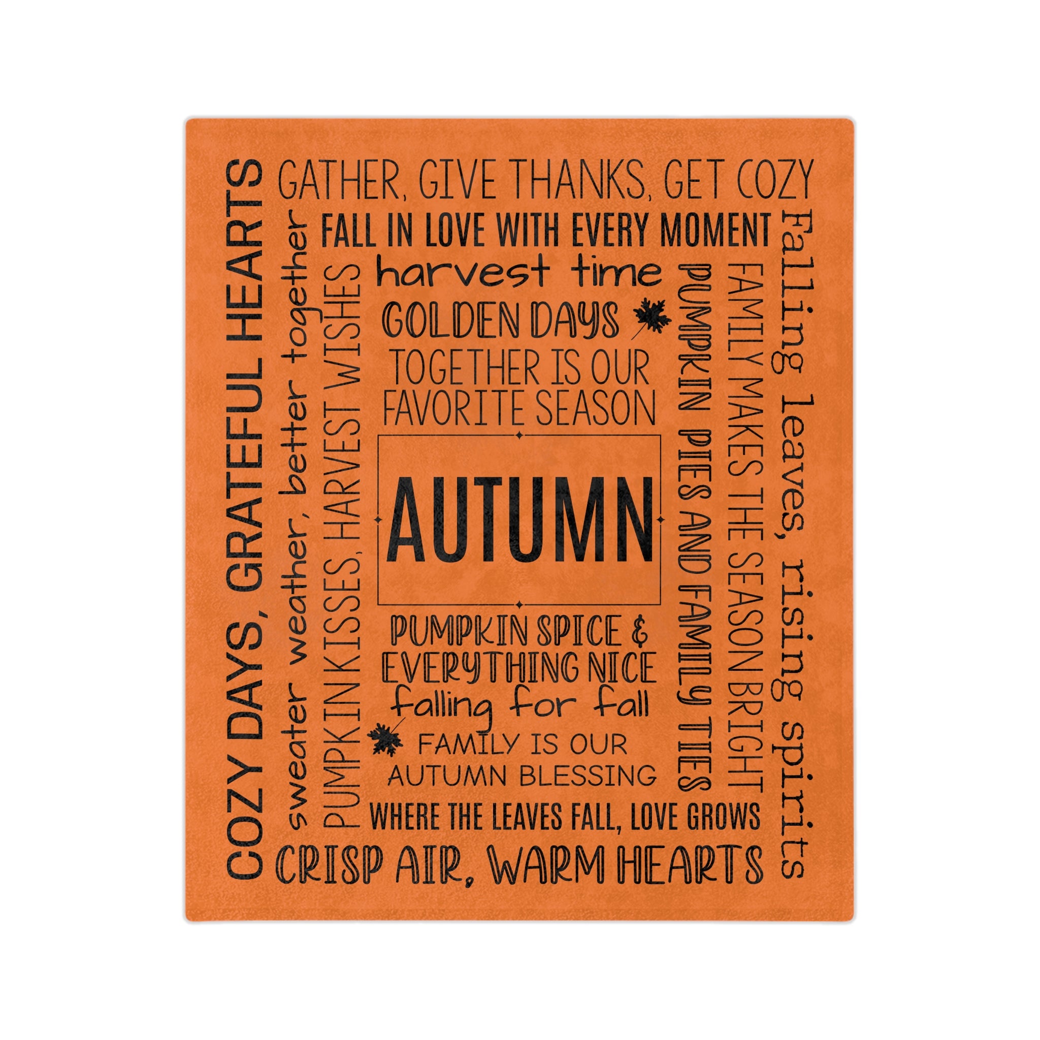 Cozy Autumn - Blanket