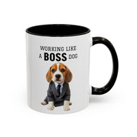Working Like a Boss Dog - Mug