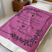 Hug Grandma - Throw Blanket