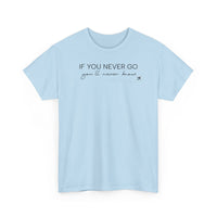 If You Never Go, You'll Never Know - T-Shirt