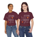 Autumn Leaves & Pumpkins Please - T-Shirt