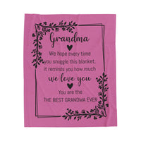 Hug Grandma - Throw Blanket