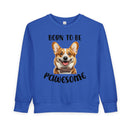 Born to Be Pawesome - Toddler Sweatshirt