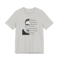 Women Belong in All Places - T-Shirt