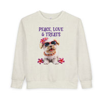 Peace, Love & Treats - Toddler Sweatshirt