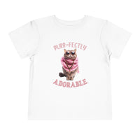 Purr-fectly Adorable - Toddler T-Shirt