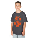 Keep Calm and Scary On - Kids T-Shirt