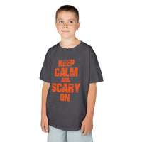 Keep Calm and Scary On - Kids T-Shirt