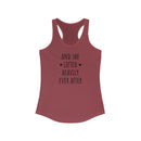 And She Lifted Heavily Ever After - Racerback Tank
