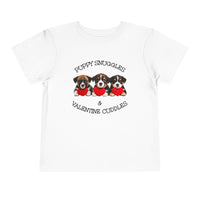 Puppy Snuggles & Valentine Cuddles - Toddler T-Shirt