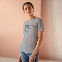 Weekends Coffee & Dogs - T-Shirt