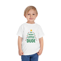 Very Merry Little Dude - Toddler T-Shirt