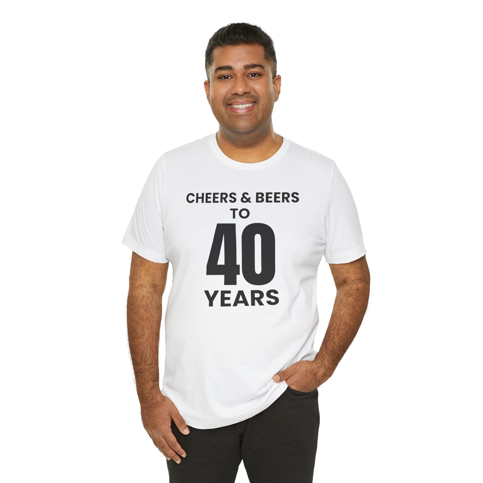 Cheers & Beers to 40 Years - T-Shirt