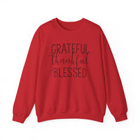Grateful Thankful Blessed - Sweatshirt