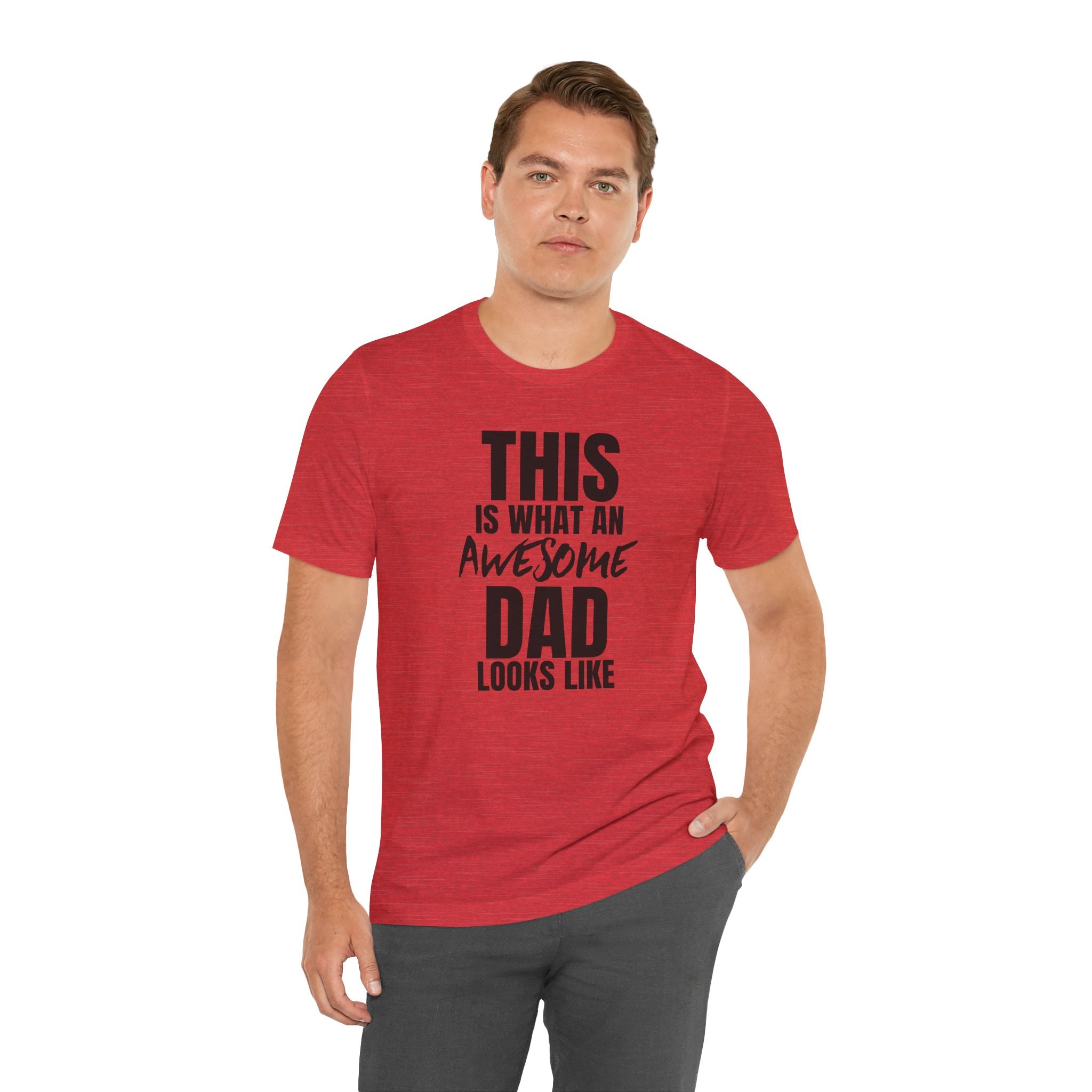 This Is What an Awesome Dad Looks Like - T-Shirt