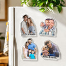 Custom Photo Portrait Magnet – Personalized Family, Couple & Friends Gift