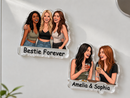 Custom Photo Portrait Magnet – Personalized Family, Couple & Friends Gift
