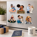 Custom Photo Portrait Magnet – Personalized Family, Couple & Friends Gift